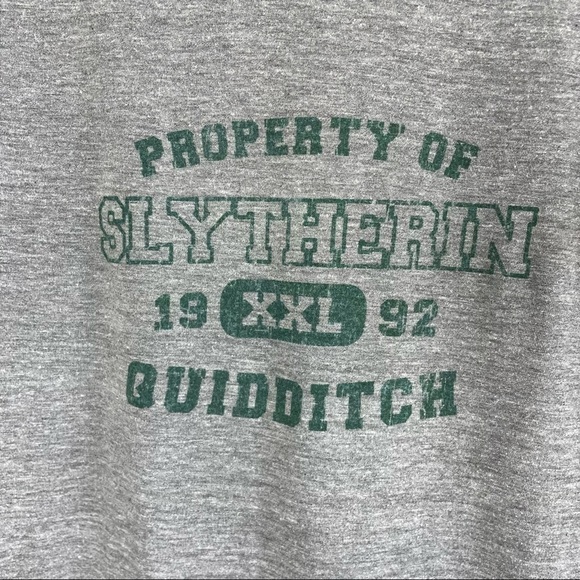 american Apparel Property of Slytherin House Quidditch 1992 Tshirt - Picture 2 of 4